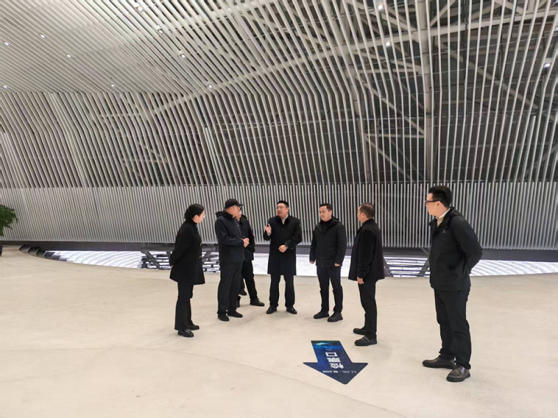 海南省委政策研究室副主任林暉一行 調(diào)研1869中國(guó)大熊貓生態(tài)世界項(xiàng)目